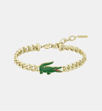 Gourmette Arthor Doré 2040227-PAR - Lacoste - Doré vert rouge