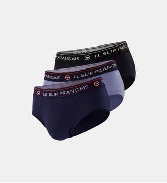 Lot de 3 slips en coton Le Slip Francais
