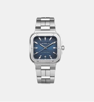 Montre automatique Cap camarat Bleu 1646B15 - Herbelin - Argenté