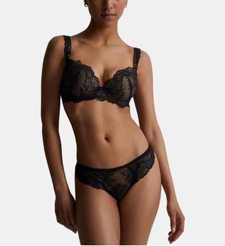 Soutien-gorge push-up coque Danse des Sens - Aubade - Noir