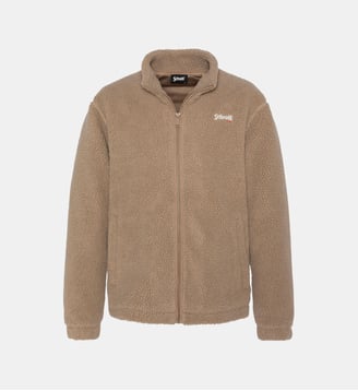 Polaire zippée sherpa - Schott - Beige