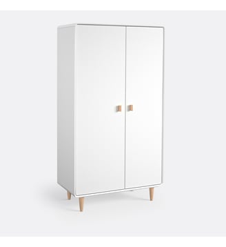 Armoire 2 portes - La Redoute Interieurs - Blanc