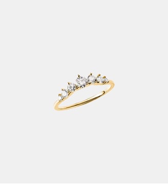 Bague avec zirconia blanche - Thomas Sabo - Or