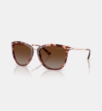 Lunettes de soleil Œil de chat RA5245 - Polo Ralph Lauren - Havana rose