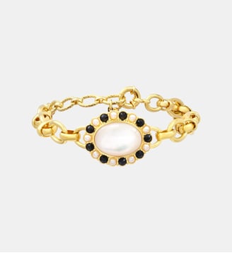 Bracelet chaîne   - Tosca - Satellite - Nacre