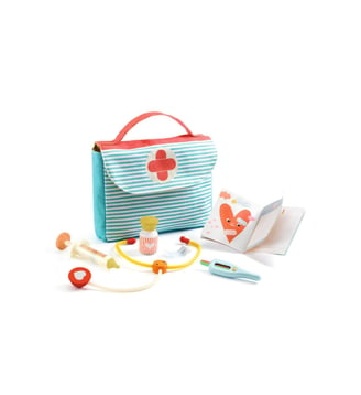 Pomea - Le soin - Visite chez le médecin - Djeco - Multicolore
