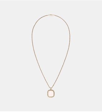 Collier Miki quartz rose Aurélie Bidermann