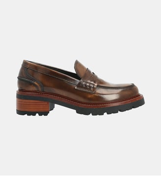 Mocassin felicie - spazzolato - Colisée Paris - Marron