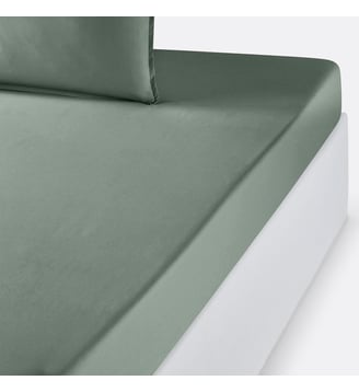 Drap housse enfant uni percale de coton biologique La Redoute Interieurs