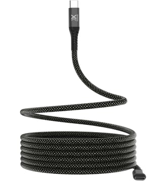 Câble de charge 100W PowerDelivery matériaux recyclés - Xmoove - Beige