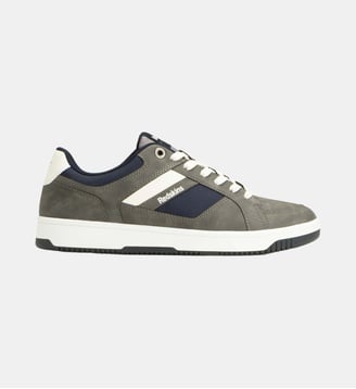 Baskets basses Gandhi - Redskins - Gris et bleu