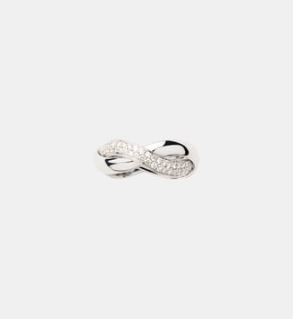 Bague Tresse - Poiray - Or blanc