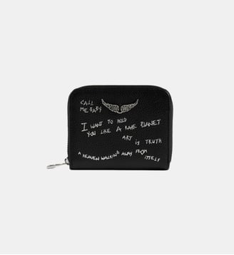 Porte-Monnaie Mini ZV Graffiti - Zadig&Voltaire - Noir
