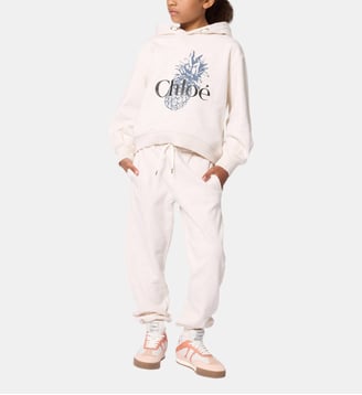 Sweat à capuche - Chloe Kids - Écru chiné