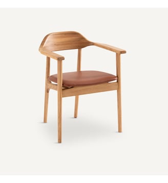 Fauteuil de table chêne - AM.PM - Chêne naturel