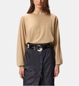 Pull à manches longues - Pinko - Beige encens