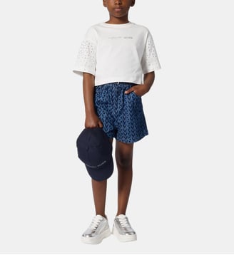 T-shirt manches courtes - Michael Kors Kids - Off white
