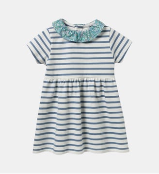 Robe marinière  - Coton biologique - Cyrillus - Liberty harriet