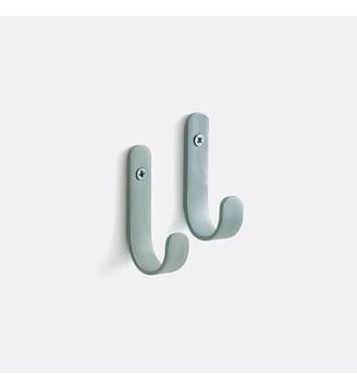 Lot de 2 patères en métal acier La Redoute Interieurs