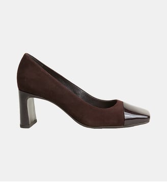 Escarpins Dog en cuir - Jonak - Marron foncé et marron