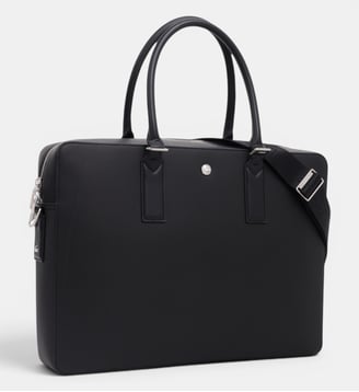 Sac ordinateur Langon en Petit Piqué - Lacoste - Noir