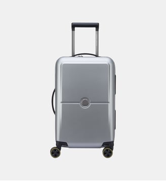 Valise cabine rigide 4R 55 cm - Delsey Paris - Argent