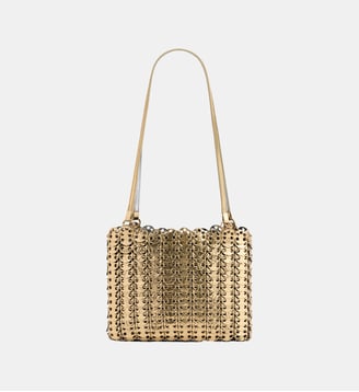 Sac 1969 Flip en cuir réversible - Rabanne - Or et argent