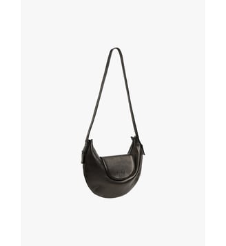 sac hobo Bérénice en cuir - Agnès b. - Noir