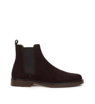 Bottines Nolan Cuir Suédé - Bobbies - Brun cacao