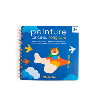 Peinture pinceau magique Les Popipop - Moulin Roty - Multicolore