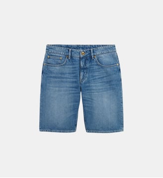 Bermuda 331 en jean coupe tapered - Serge Blanco - Bleu
