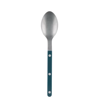 Cuillère à soupe, Bistrot Vintage - Sabre - Bleu canard