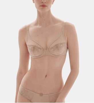Soutien-gorge plongeant Delice armatures - Simone Pérèle - Peau