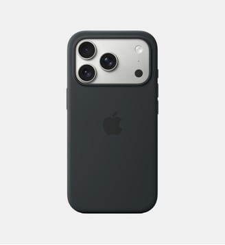 Coque iPhone 17 Pro MagSafe silicone Noir - Apple - Noir