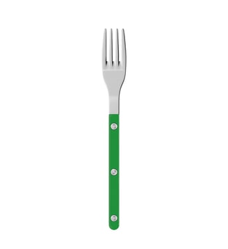 Fourchette à dessert, Bistrot Uni - Sabre - Vert jardin