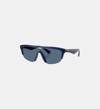 Lunettes de soleil Rectangulaire BE4460U - Burberry - Bleu