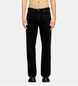 Relaxed Jeans Regular Waist 1980 D-Eeper - Diesel - Noir et gris foncé