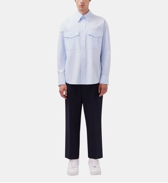 Chemise 1/1 Regular Col Kent - Studio Seidensticker - Bleu