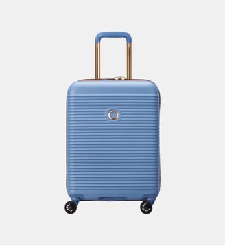 Valise rigide FREESTYLE 4RR 55 cm - Delsey Paris - Bleu ciel