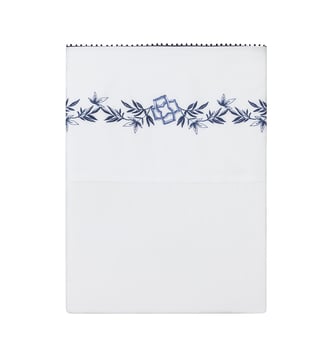 Drap plat imprimé en satin de coton bio, MIRABEAU Alexandre Turpault