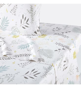 Drap plat percale de coton - La Redoute Interieurs - Blanc