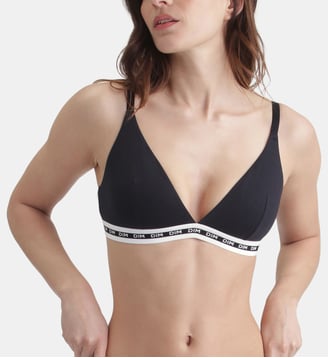 Soutien-gorge triangle sans armatures Icons Essentiel - Dim - Noir