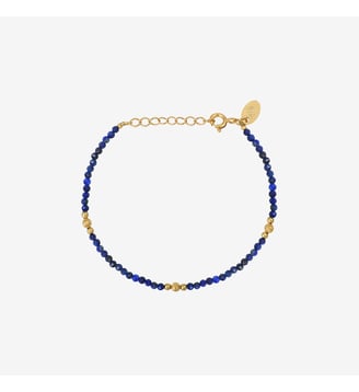 Bracelet doré améthyste - JERI Caroline Najman