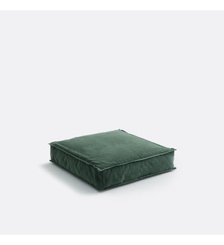 Coussin de sol velours, 50 x 50 cm La Redoute Interieurs