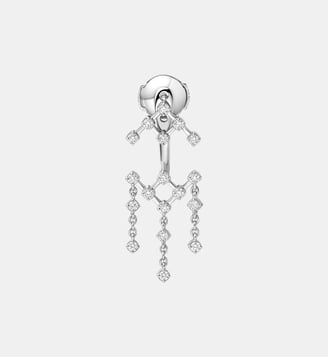 Gypsy boucle d'oreille unique détachable en or rose - Djula - Or blanc