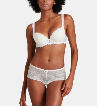 Culotte shorty Danse des Sens - Aubade - Nacre noir