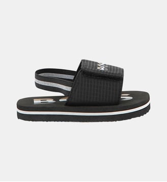 Claquettes à fermeture par bandes auto agrippantes - BOSS Kidswear - Black