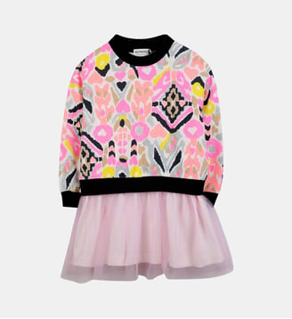 Combinaison bi-matériau - Billieblush - Pink