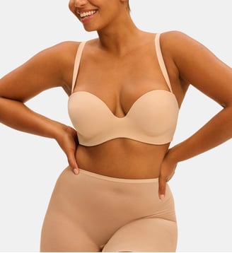Soutien-gorge sans-bretelles - Peau Rosée - Simone Pérèle - Rose
