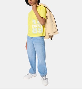 T-shirt à manches courtes - DKNY - Jaune